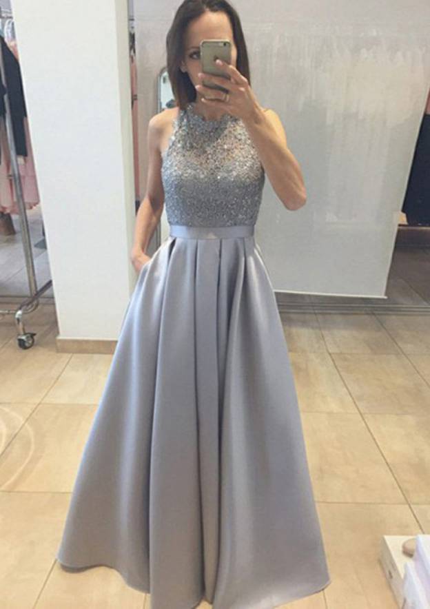 strapless open back dress A-Line/Princess V-Neck Mother of the Bride Dresses with Rhinestones main image 0