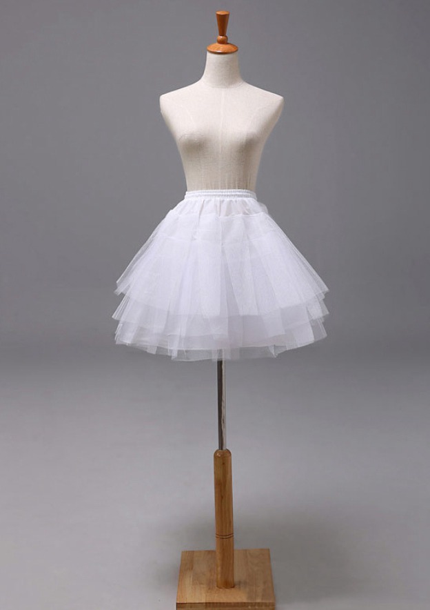Tulle Ball Gown Short/Mini Wedding Petticoats (S106021)