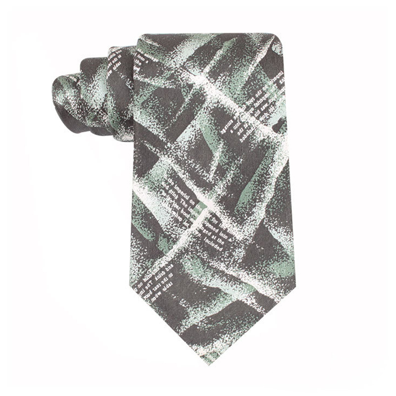 Classic Men's Silk Geometric Tie
